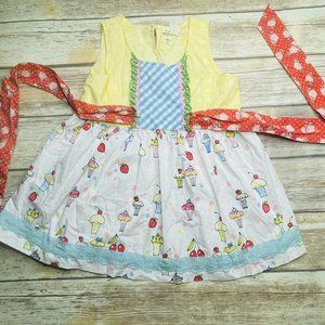 Matilda Jane ice cream top with sash